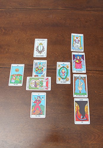 5 Tarot+Cards+Deck+Plastic+Coated