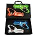 Family Games Laser Tag Night 4 Pack Set, Glow in the Dark Family Yard Games & Birthday Set Party Games