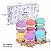 Bath Bombs - Meland 8 Pieces 3 OZ Macaroons Bath Fizzies for Bubble and Spa Bath, Bath Bomb Gift Set for Kids Girls Women Adults