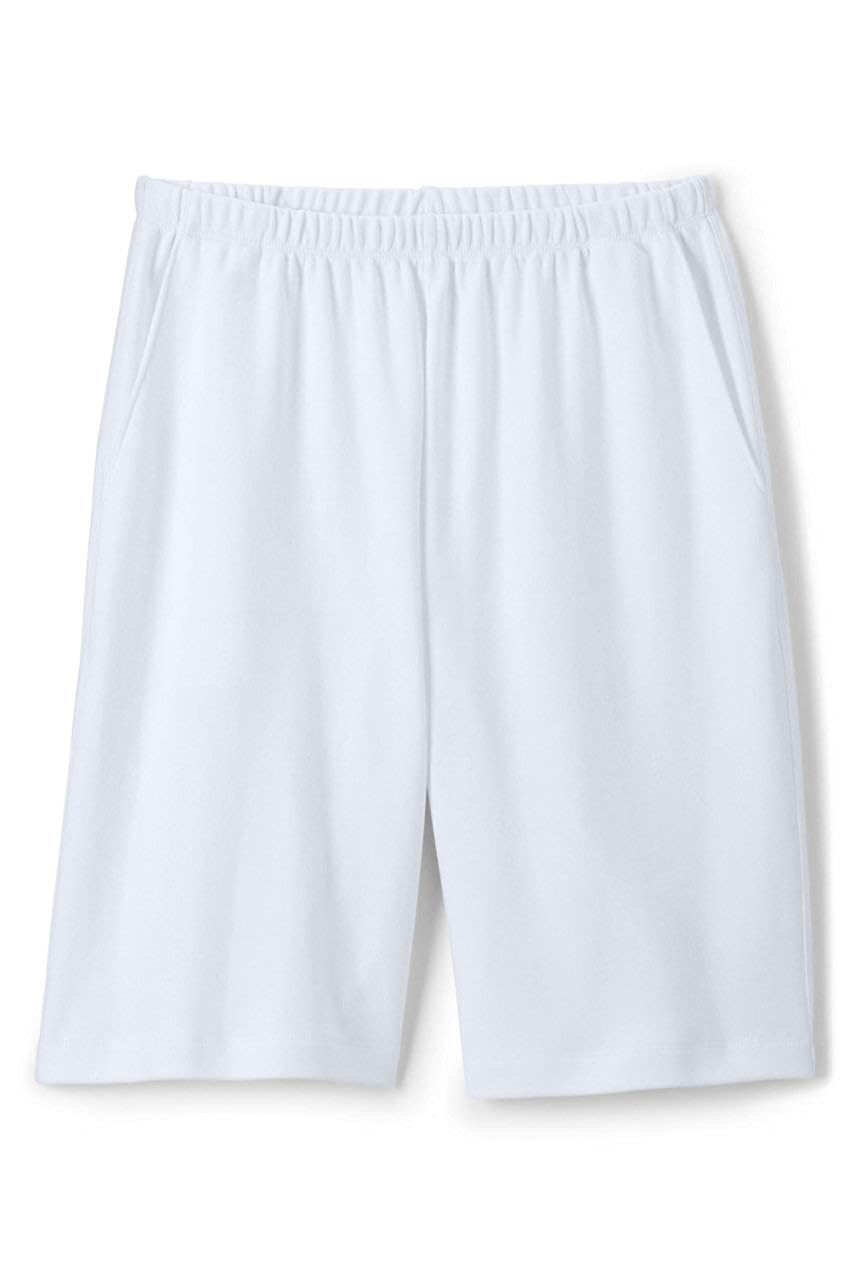 petite shorts with elastic waist