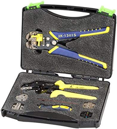 Multifunctional Engineering Ratcheting Terminal Crimping Pliers Wire Strippers Bootlace Ferrule Crimper Tool Cord End Terminals