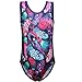 BAOHULU Leotard for Toddler Girls Gymnastics Shiny Athletic Dance Clothes Active Wear B136_Feather_8A