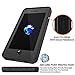 PunkCase for iPhone 7s Plus Waterproof Case [StudStar Series] [Slim Fit] [IP68 Certified] [Shockproof] [Dirtproof] [Snowproof] Armor Cover for iPhone 7 Plus & 7s + [Black]