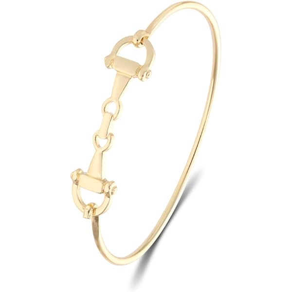Amazon.com: IXDEAXLY Unique Horseshoes Bit Link Bracelet