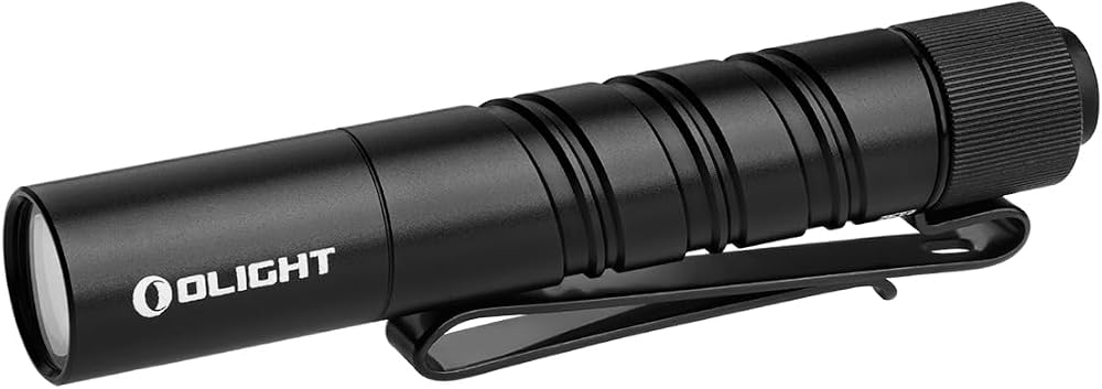 OLIGHT I3T2 EOS Torch 200 Lumens Mini AAA EDC Flashlight Pocket Clip Headlamp