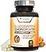 Glucosamine with Chondroitin Turmeric MSM, Triple Strength 1500mg, for Hip, Joint & Back Pain Relief - Made in USA - Anti Inflammatory Supplement with Boswellia & Bromelain. Non GMO - 180 Capsules primary