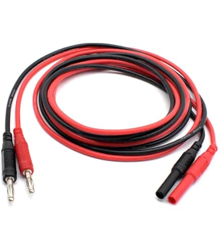 Banana2点 RS PRO バナナソケット メス 黒/赤 | RS