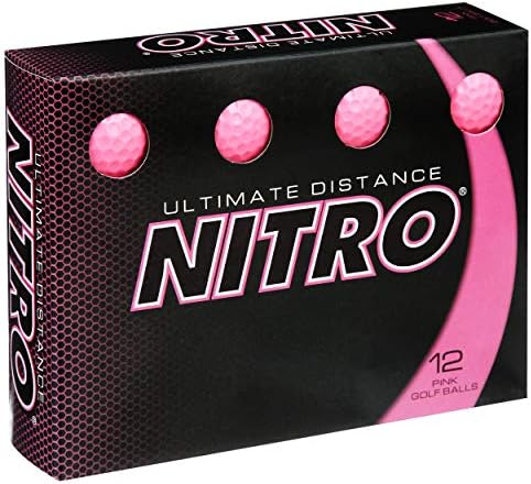 Nitro Pink Golf Balls