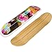 Bamboo Skateboards Geometricity Graphic Skateboard Deck with a Hybrid Bamboo Build