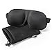 Eye Mask Sleeping Mask, UNIMI Wider 3D+ Contoured Blackout Eye Mask & Blindfold, No Pressure and Super Comfortable Sleep Mask, Eye Cover for Woman and Man(L)