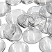 120 pcs Glass Dome Cabochons Clear Round Cabochons Tiles Non-calibrated Round 25mm/1 Inch for Cameo Pendants Photo Craft Jewelry Making by Erlvery DaMain