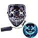 Smartcoco Frightening Halloween Cosplay LED Light up Mask for Festival Party Halloween Costumes