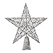 Kurt Adler 10-Inch Silver Star Treetop