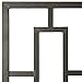 Miami Metal Daybed Frame with Squared Tubing and Geometric Design, Coffee Finish, Twin