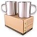 Stainless Steel Mug, Set of 2, 13.5oz