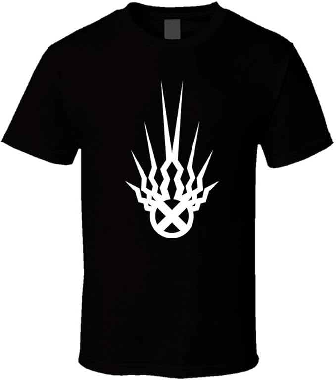 Static X Symbol Black TShirt Printed Tee Graphic ShortSleeve for Men
