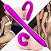Strapless Strap On Dildo Harness Lesbian Sex Toys, App Remote Control Double-Ended Dildos Vibrator for Men and Women