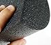 Isokinetics Inc. Brand Black High Density Foam Rollers - Extra Firm - 6