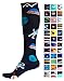 A-Swift Compression Socks (1 pair) for Women & Men (Space, L/XL)