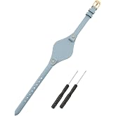 SANDEIN Watch Band Compatible with Fossil, Women 8mm Soft Leather Replacement Wrist Strap for Fossil ES3077 ES3148 ES3262 and ES4119 ES4176 Series Watch Straps