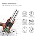 Professional Heat Gun 1500W 122℉~1022℉(50℃~550℃) - Adjustable 3 Temp/Flow-settings, Unique Cooling Mode, 4 Nozzle Attachments(Working Time Over 500 Hrs) - HGP70AC