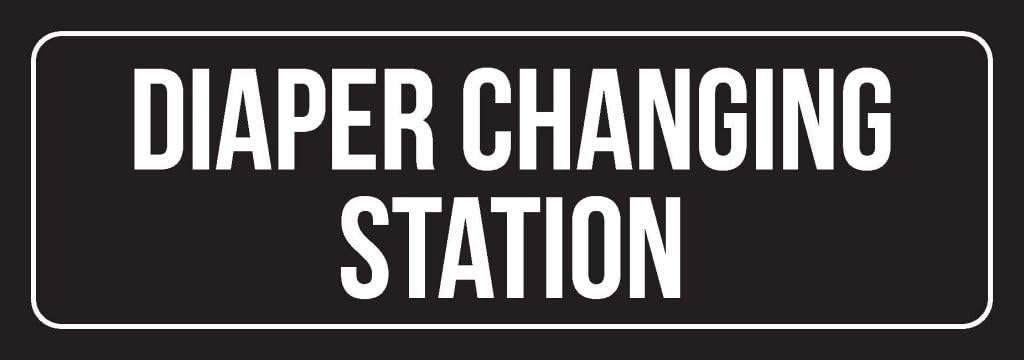 Best baby changing table sign