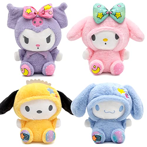 Maikerry 4PCS Kawaii Plushies