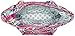 Vera Bradley Women's Cotton Glenna Satchel Purse, Wildflower Paisley, One Size