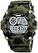 FANMIS Men's Digital 50M Waterproof Electronic Sport Watch Rubber Band Army Military 24H Time LED Light 164FT Water Resistant Calendar Date Day Watches (C Green)
