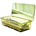 AIYoo Flatware Tray Kitchen Drawer Organizer with Lid and Drainer - Plastic Kitchen Cutlery Tray and Utensil Storage Container with Cover - Dust-Proof Dinnerware Holder Green