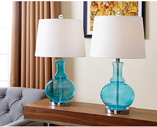 Abbyson Living Ellis Table Lamps Set of 2 (TURQUOISE)