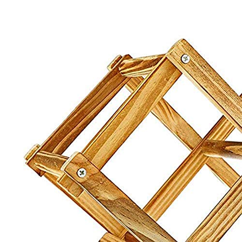 1 Foldable+Wooden+Wine+Bottle+Holder