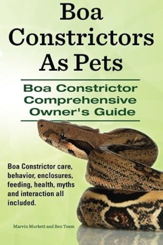 Download Boa Constrictors As Pets. Boa Constrictor Comprehensive Owners Guide. Boa Constrictor care, behavior, enclosures, feeding, health, myths and interaction all included.. PDF