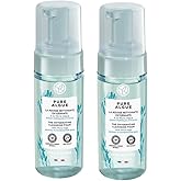 Yves Rocher Pure Algue Oxygenating Cleansing Foam for Normal to Combination Skin Set of 2 Best Gift Kit 150 ml./5 fl.oz.