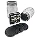 Erasable Chalkboard Mason Jar Lids by VersaChalk - Pack of 12
