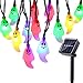 Joomer Ghost 30 LED 8 Modes Halloween Solar String Lights, Multicolor