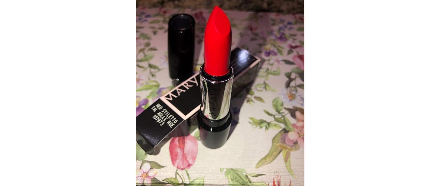 red stiletto mary kay