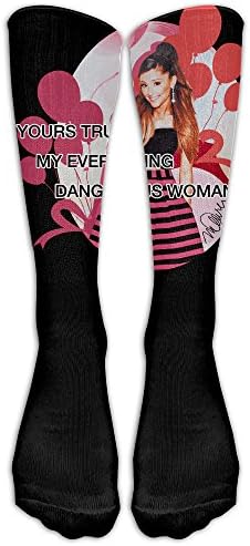 Men&amp;Women Ariana Grande Yours Truly &amp; My Everything Cotton Crew Sock