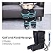 Leg Massager Air Compression Leg Wraps for Foot and Calf Circulation with Handheld Controller 3 Intensities 2 Modes