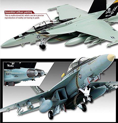 1/72 USN F/A-18F"VFA-103 Jolly Rogers" / Academy model kit / #12535