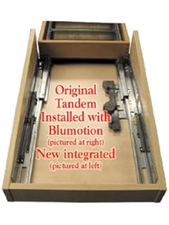 Blum Solo Concealed Undermount Slides For 18 Drawers 3 4