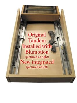 Blum Tandem Premium Undermount Slides With Integrated Soft Close