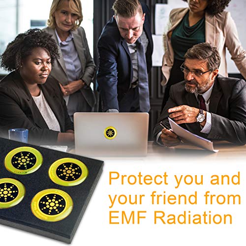 image for DOTSOG EMF 6 pcs Protection Cell Phone Sticker, EMR Blocker Neutralize