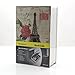 Riipoo Diversion Hidden Book Safes, M Size Eiffel Tower Pattern Book Safe, Metal Case Inside & Key Lock, Complete Book Safe Measures 7.1 x 4.5 x 2.2 Inch