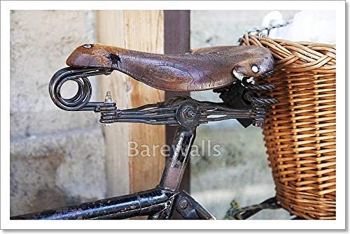 vintage bicycle saddle