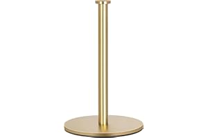 Gold Paper Towel Holder Countertop, OBODING, Kitchen Paper Towel Holder Stand for Kitchen and Bathroom Organization and Stora