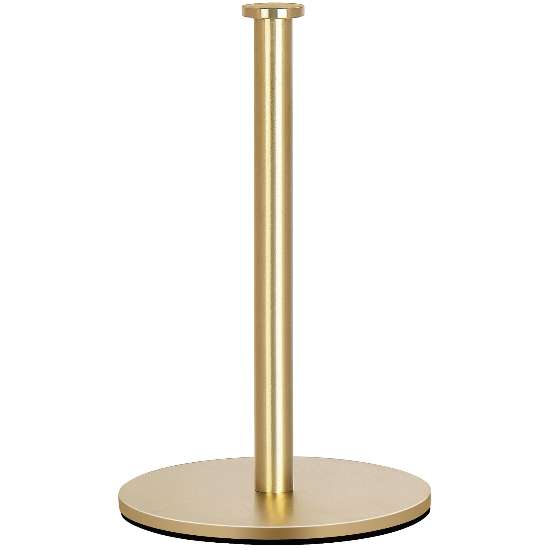 Gold Kitchen Roll Holder Countertop, OBODING, Paper Towel Holder Stand for Kitchen and Bathroom Organization, Paper Towel Holders for Standard and Large Size Rolls (Gold)