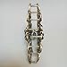 Numblartd Vintage Chic Metal Alloy Rhinestone Large Size Fancy Hair Claw Jaw Clips Pins - Women Fashion Retro Flowers Hair Catch Hair Updo Grip Hair Accessories for Thick Hair