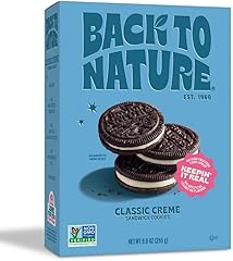 Back To Nature, Cookies Sandwich Creme Classic, 9 Ounce