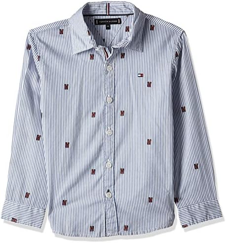 فستان بتصميم على شكل حرف A للفتيات بلون اسود مقاس 5 سنوات من تومي هيلفجر Amazon Ae